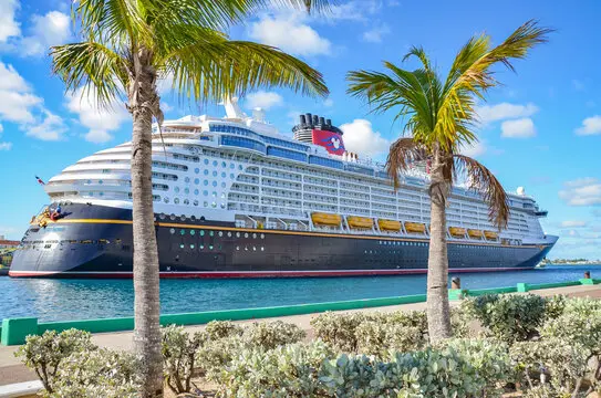 Cruise ship docked at tropical port for legal rights blog